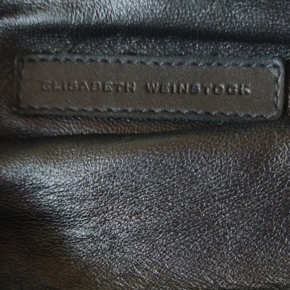 Elisabeth Weinstock Grey Toyko Snakeskin Crossbody Bag / fold over clutch - Picture 8 of 12